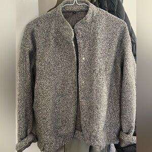 Amazon Gray Bomber Jacket